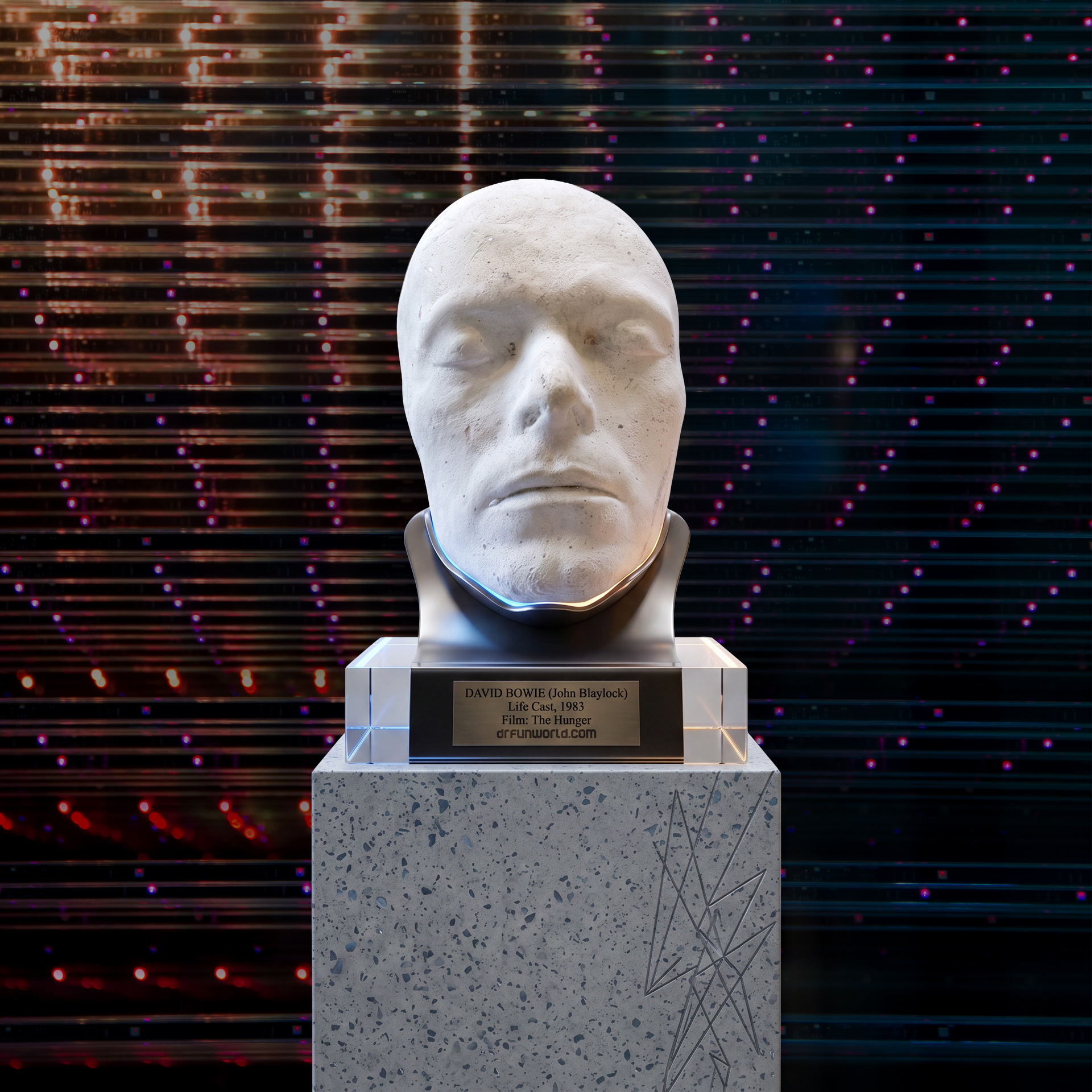 David Bowie Life Cast — The Hunger, 1982/1983